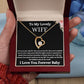 TO MY WIFE